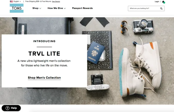 marketing shoes