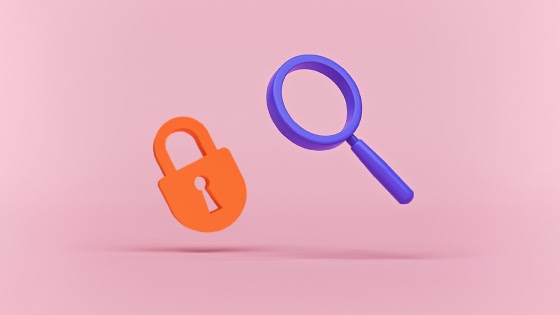 data privacy stock image scrutiny