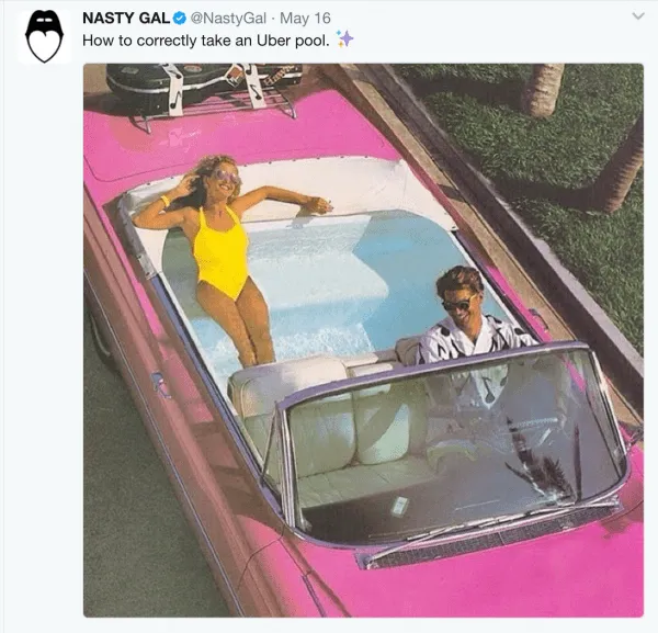 nasty gal marketing