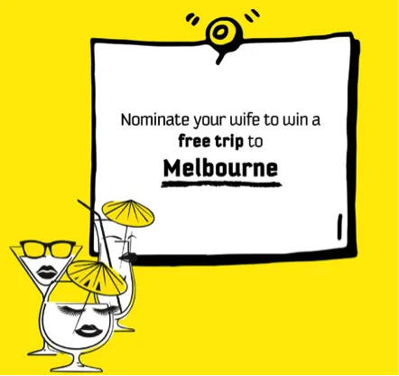 scoot mother free trip melbourne