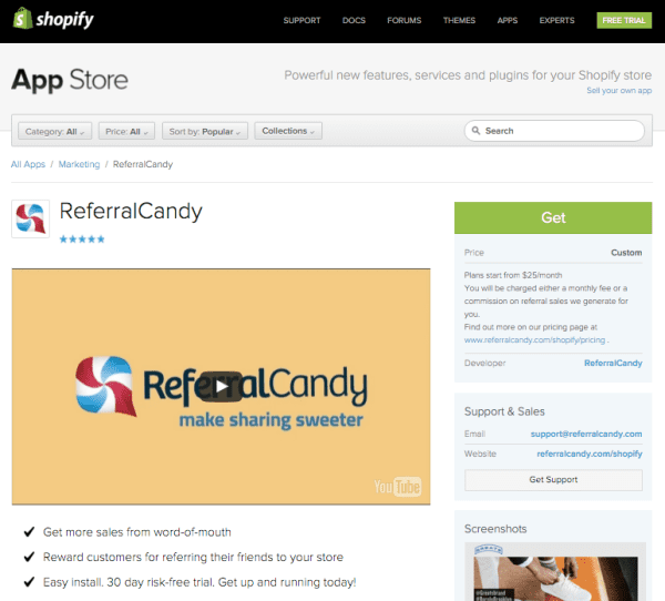 Head to the App Store to complete the ReferralCandy ReCharge Integration!